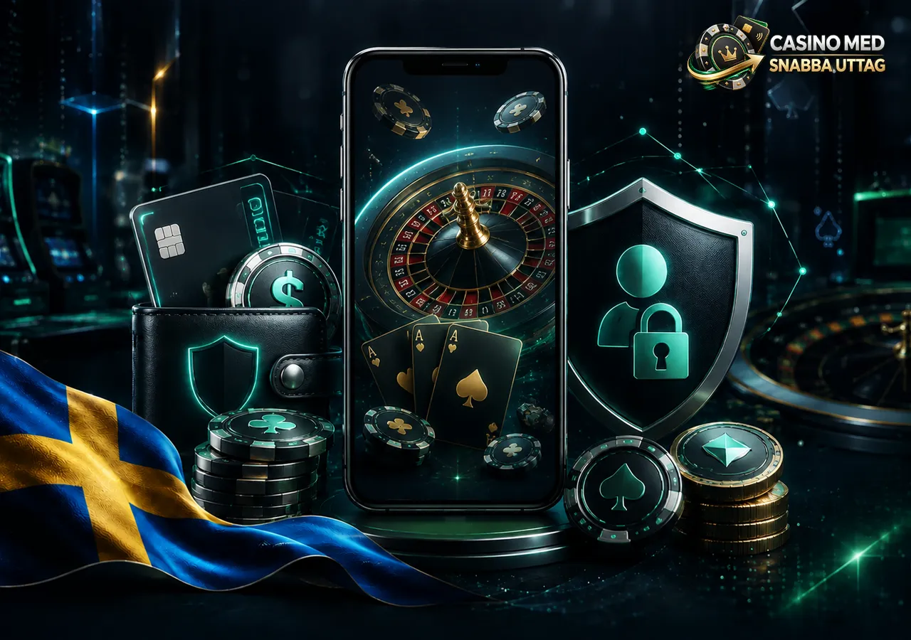 Mobila uttag med smartphone, säkerhetskontroll och snabb betalningshantering